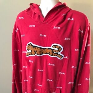 VTG Le Tigre (3XL) Embroidered Huge Tiger Hoodie Pullover